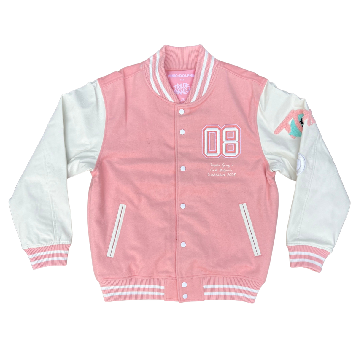 Pink Dolphin x Taylor Gang Varsity Jacket Taylor Gang Merchandise