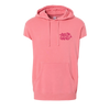 See Ya Puff Print Short Sleeve Hoodie