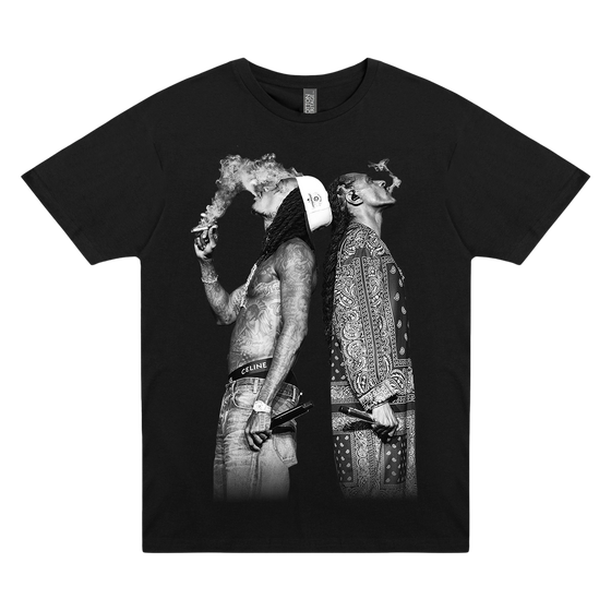Wiz Khalifa x Snoop Dogg Joint Smoking Tee