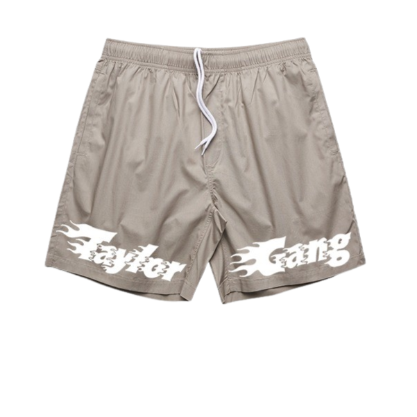 Flame Logo Shorts Taylor Gang Merchandise