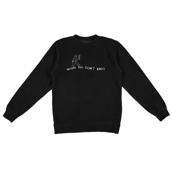 ID Labs NYDK Charcoal Crewneck