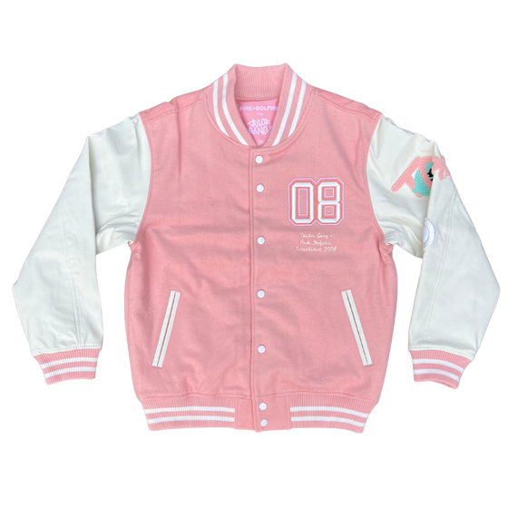 Pink dolphin bomber jacket best sale