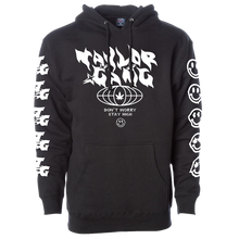  Don't Worry, Stay High Puff Print Hoodie