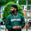 Core Crewneck in Dark Green
