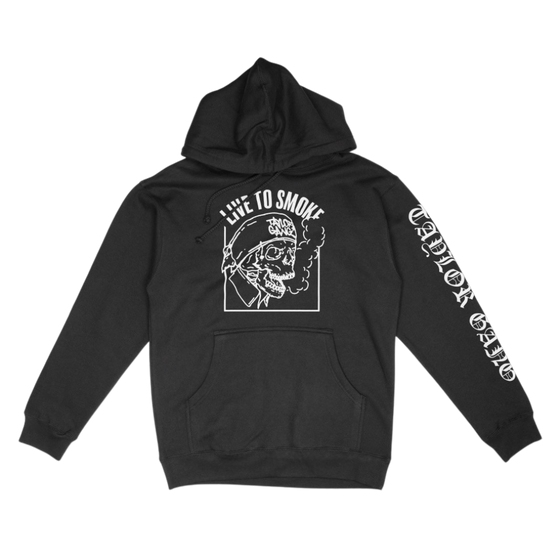 Live To Smoke Pullover Hoodie