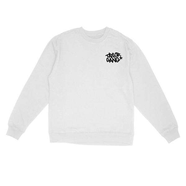 Team Crewneck in White – Taylor Gang Merchandise