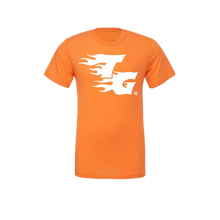  Flame Logo Puff Print T-Shirt